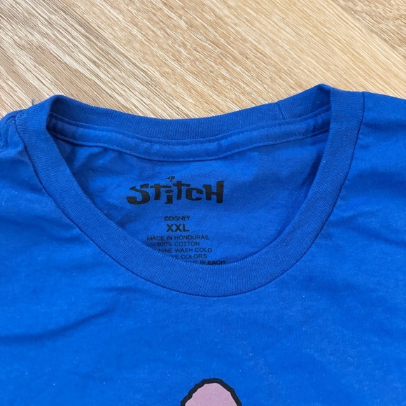 NWOT Blue Graphic T-Shirt With Stitch Design From Lilo and Stitch - Picture 2 of 5